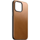 Coque Cuir Moderne pour iPhone 15 Pro Max - English Tan