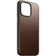 Modern Leather Case for iPhone 15 Pro Max - Brown