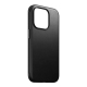 Coque Cuir Noir Moderne pour iPhone 15 Pro