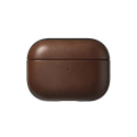 Coque Moderne en Cuir Marron pour AirPods Pro 2