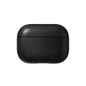 Coque Moderne en Cuir pour AirPods Pro 2 Noir