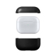 Coque Moderne en Cuir pour AirPods Pro 2 Noir