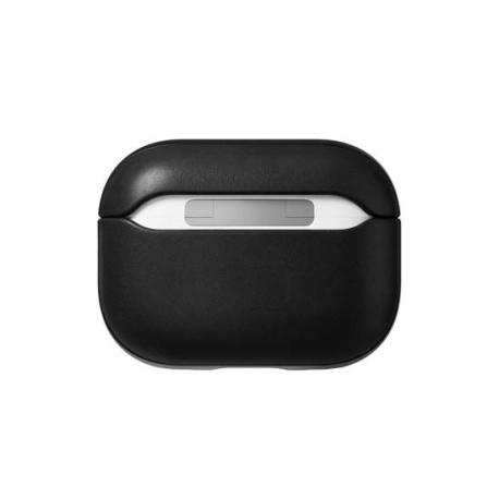 Coque Moderne en Cuir pour AirPods Pro 2 Noir