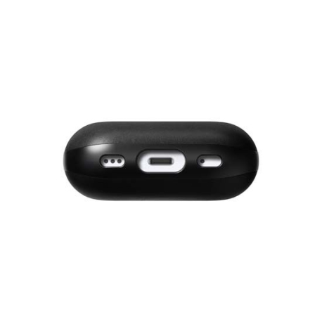 Coque Moderne en Cuir pour AirPods Pro 2 Noir