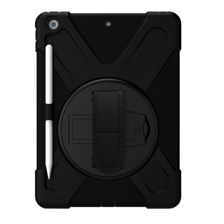 Coque Securit Rotative iPad 10.2 (7/8/9ème Gén) - Noir