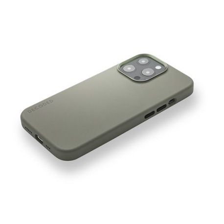 Coque Silicone Olive pour iPhone 13 Pro Max