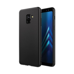 Coque TPU Noir pour Samsung A8 - Polybag