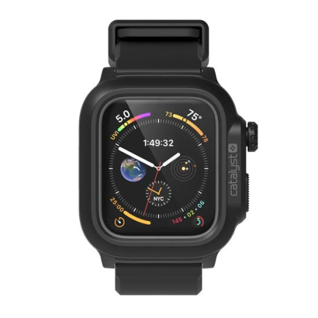 Coque Étanche pour Apple Watch 44mm Noir