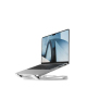 Support de Bureau Flexible pour MacBook - Curve Flex Blanc