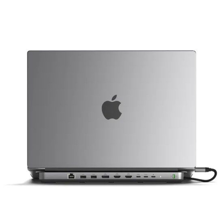 Station d'accueil Dual USB-C avec boîtier SSD - Gris Sidéral