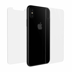 DUO Protection en Verre pour iPhone X - Avant et Arrière