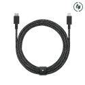 Eco Belt USB-C to Lightning Cable 3m Black