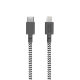 Eco Belt USB-C to Lightning Cable 3m Zebra