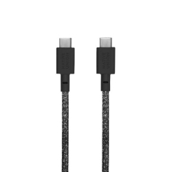 1.2m ECO Belt USB-C to USB-C Cable - Black