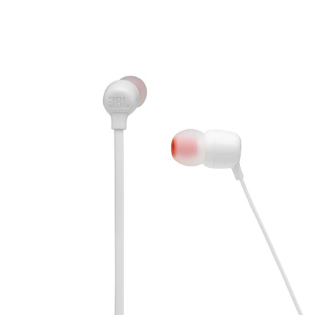 JBL TUNE 125BT Wireless Bluetooth Earbuds - White