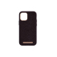 Eldur iPhone 12 Mini Aubergine : Coque en Cuir de Saumon Premium