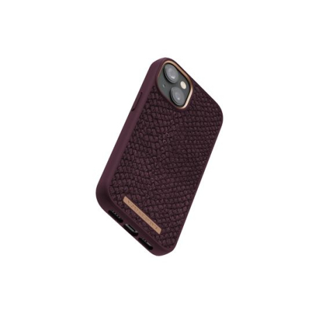 Coque Eldur MagSafe iPhone 14 Aubergine