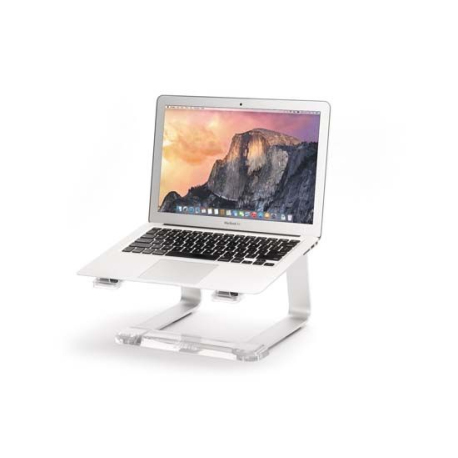 Elevator Silver: Laptop Stand for Macbooks and PCs