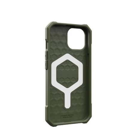 Coque Essential Armor MagSafe iPhone 15/14 en Olive