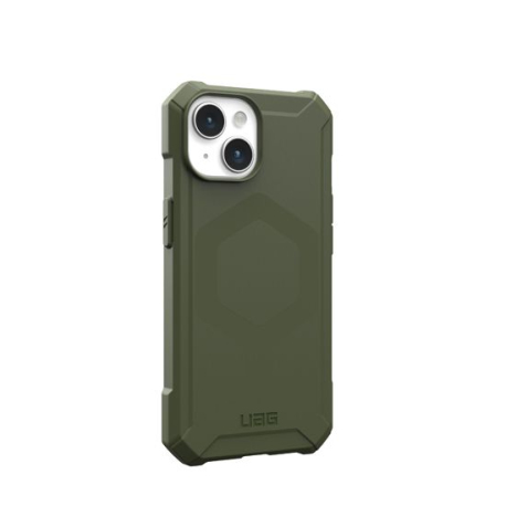 Coque Essential Armor MagSafe iPhone 15/14 en Olive