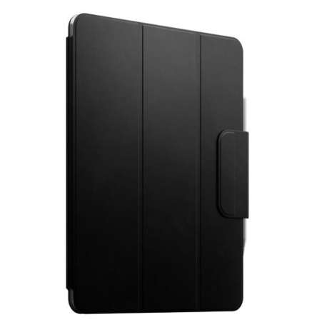 Magnetic Leather Folio for Apple Pencil iPad Pro 12.9 (6th/5th/4th/3rd Gen) - Black