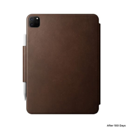 Folio Magnétique en Cuir pour iPad Air 10.9 & iPad Pro 11 Marron