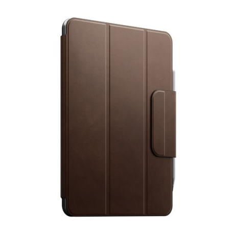 Folio Magnétique en Cuir pour iPad Air 10.9 & iPad Pro 11 Marron