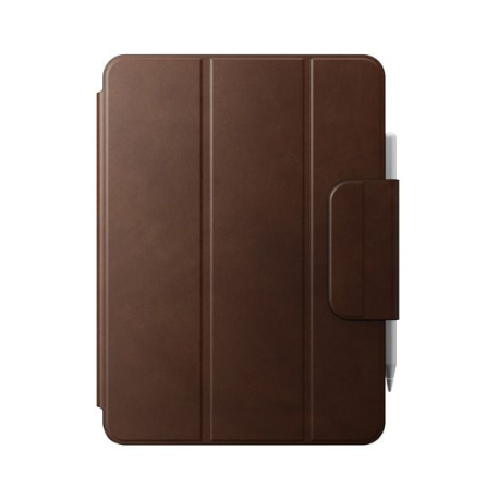 Folio Magnétique en Cuir pour iPad Air 10.9 & iPad Pro 11 Marron