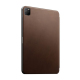 Folio en cuir magnétique pour iPad Air et Pro - Marron