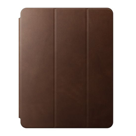 Magnetic Leather Folio iPad Pro 12.9 (6th/5th/4th/3rd gen) Brown