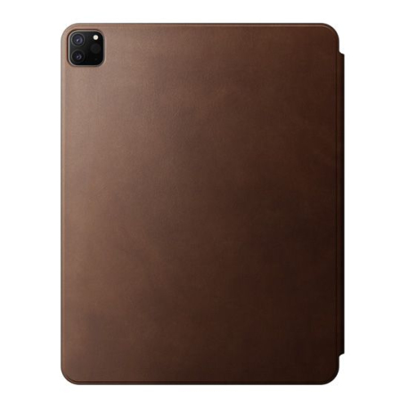 Folio Cuir Magnétique iPad Pro 12.9 (6e/5e/4e/3e gen) Marron