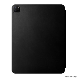 Magnetic Leather Folio for iPad Pro 12.9" (6th/5th/4th/3rd Gen) - Black