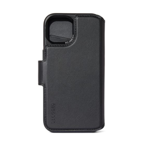 Detachable MagSafe Leather Folio for iPhone 15 - Black