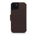 Folio en cuir marron pour iPhone 14