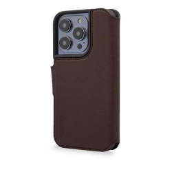 Brown Leather iPhone 14 Plus Folio