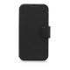 Folio en cuir noir pour iPhone 14 Plus