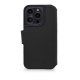 Black Leather Folio for iPhone 14 Plus