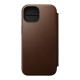 Folio Modern Leather iPhone 15 Brown