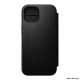 Folio Modern Leather iPhone 15 Black