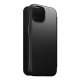 Folio Modern Leather iPhone 15 Black