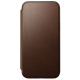 Folio Modern Cuir iPhone 15 Pro Max Marron