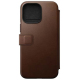 Folio Modern MagSafe iPhone 14 Pro Max Case - Brown