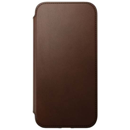 Folio Modern MagSafe iPhone 14 Pro Max Case - Brown