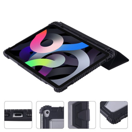 Folio Tekto V2 iPad 10.2 (2019/20/21 - 7th/8th/9th Gen) Black Polybag