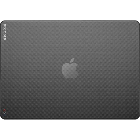 Coque DECODED Snap-On pour Macbook Air 13" - Noir (2022/2024 - M2/M3)