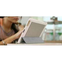 FullCover 2 White: Folio Case for iPad 2