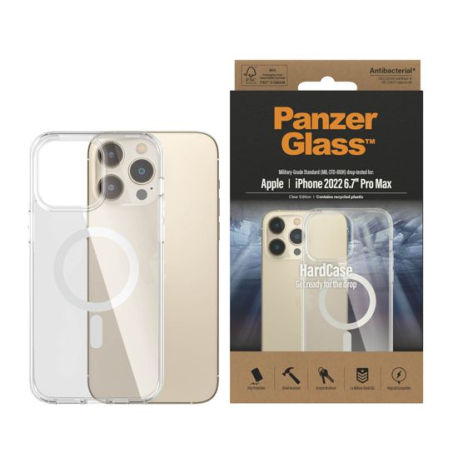 Coque PanzerGlass™ HardCase MagSafe iPhone 14 Pro Max - Transparente