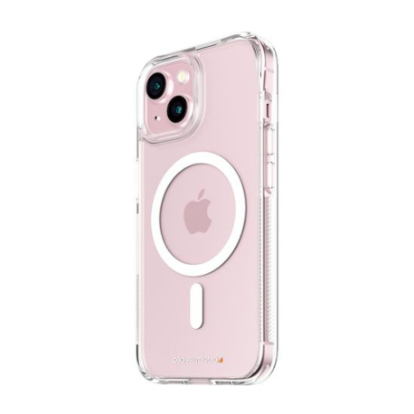 Coque HardCase MagSafe iPhone 15 D3O Transparente