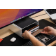 Améliorez votre espace de travail avec le support HiRise Pro Silver pour iMac