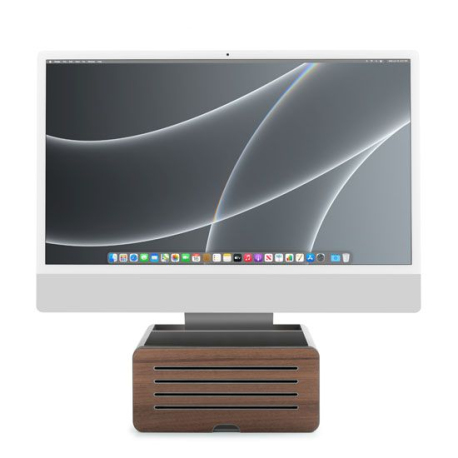 Améliorez votre espace de travail avec le support HiRise Pro Silver pour iMac